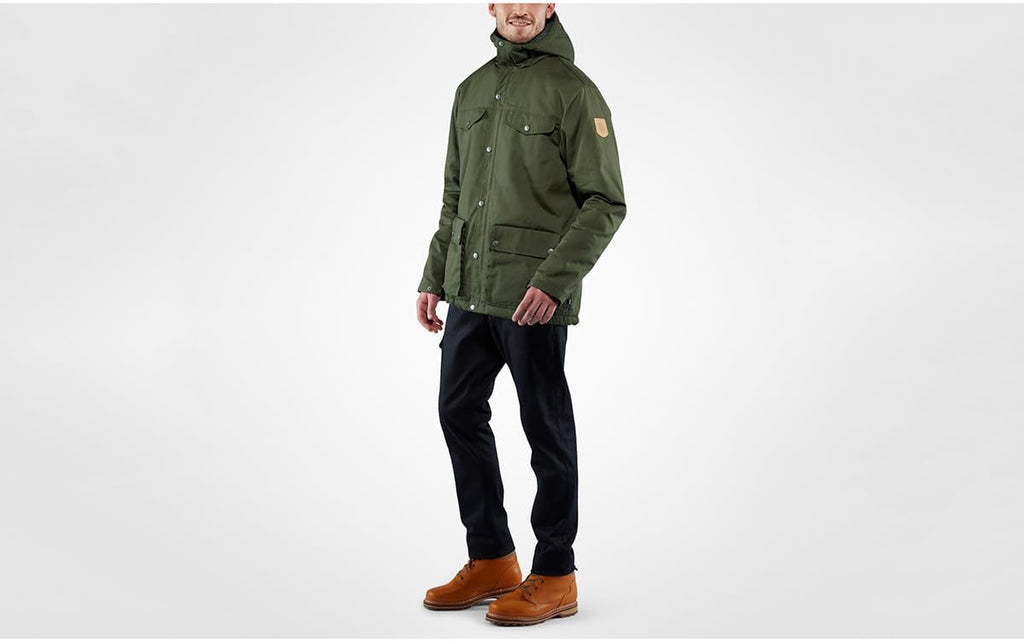 Fjällräven Greenland Winter Jacket M Freizeitjacke modisch Herren schwarz schwarz