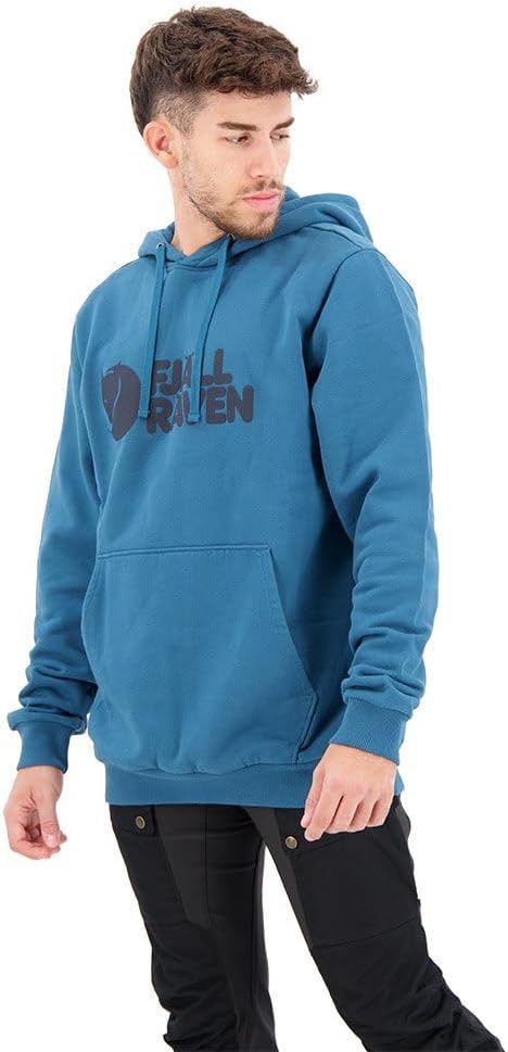 Fjällräven Herren Logo Hoodie Pullover Sweatshirt Kapuzenpullover