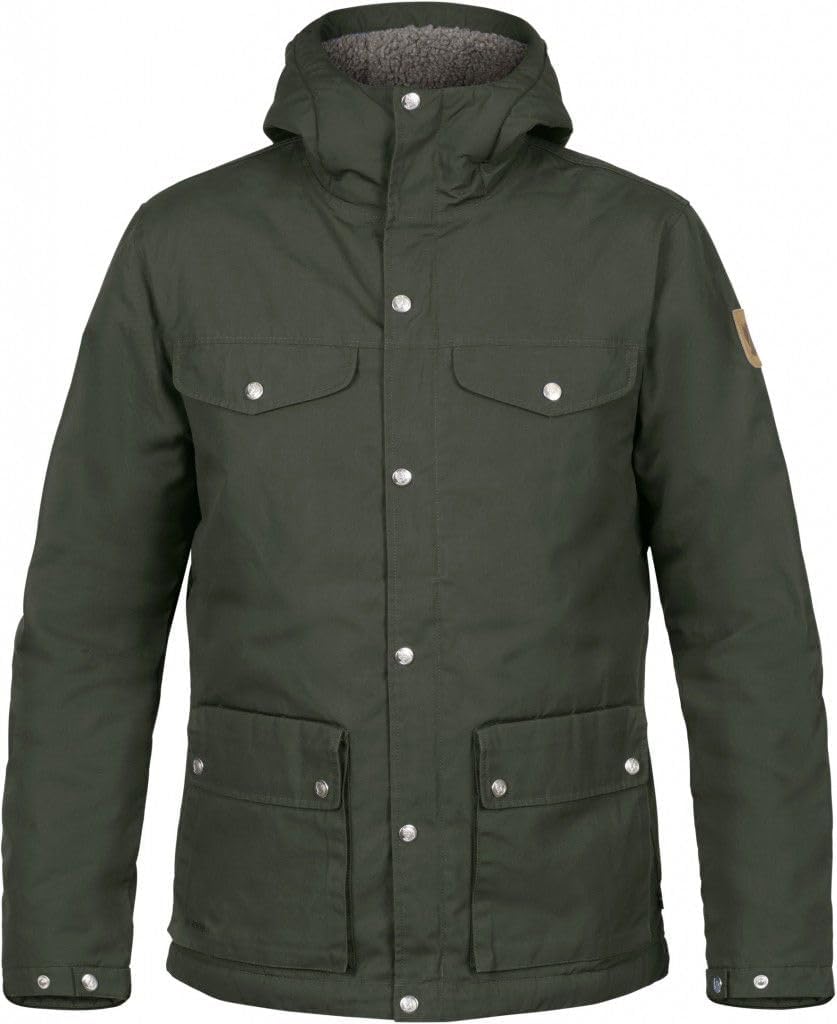Fjällräven Greenland Winter Jacket M Freizeitjacke modisch Herren schwarz schwarz