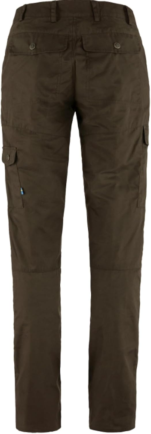 Fjällräven DA Karla Pro Trousers Curved Damen Trekkinghose ungefüttert Wanderhose dark navy NEU blau