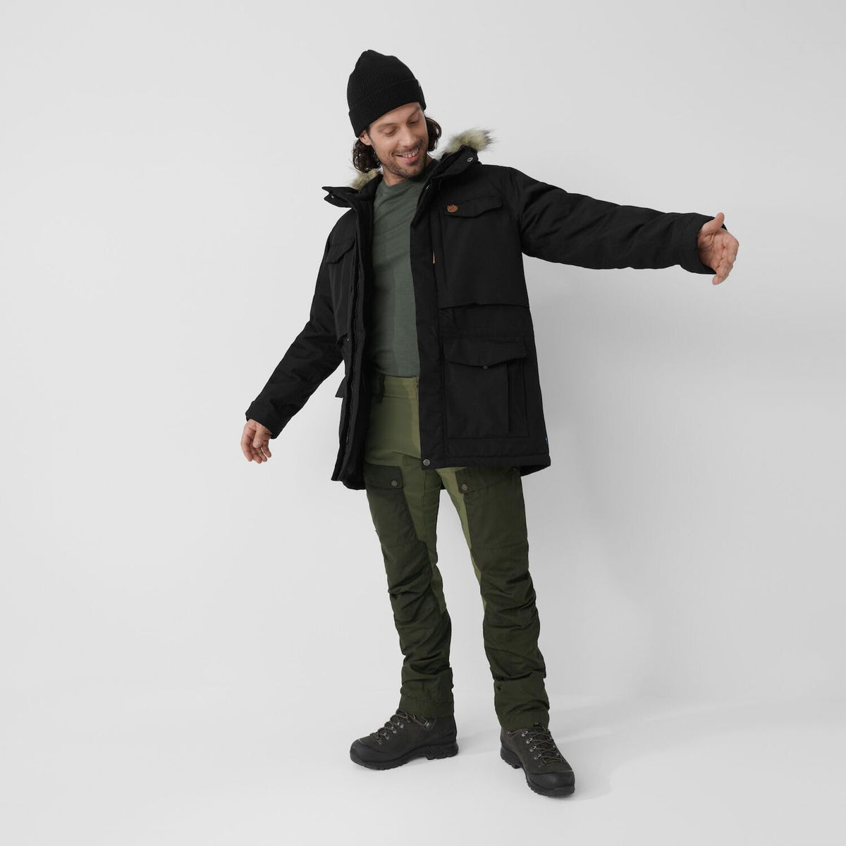 Fjällräven Herren Nuuk Parka Parka (1er Pack)