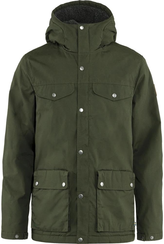 Fjällräven Greenland Winter Jacket M Freizeitjacke modisch Herren schwarz schwarz