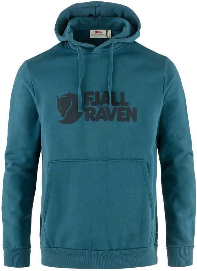 Fjällräven Herren Logo Hoodie Pullover Sweatshirt Kapuzenpullover