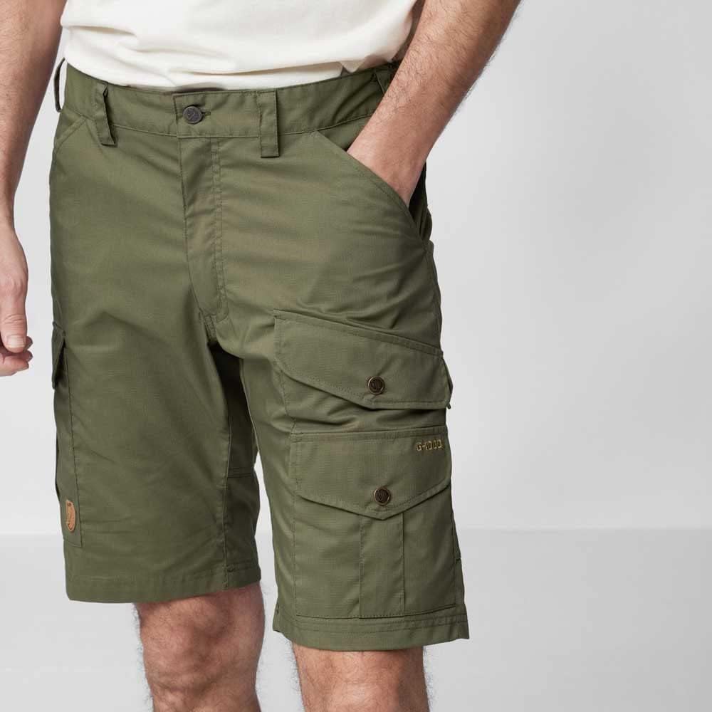 Fjällräven Vidda Pro Lite Shorts M Herren Wandershorts Freizeitshorts Dark Grey grau