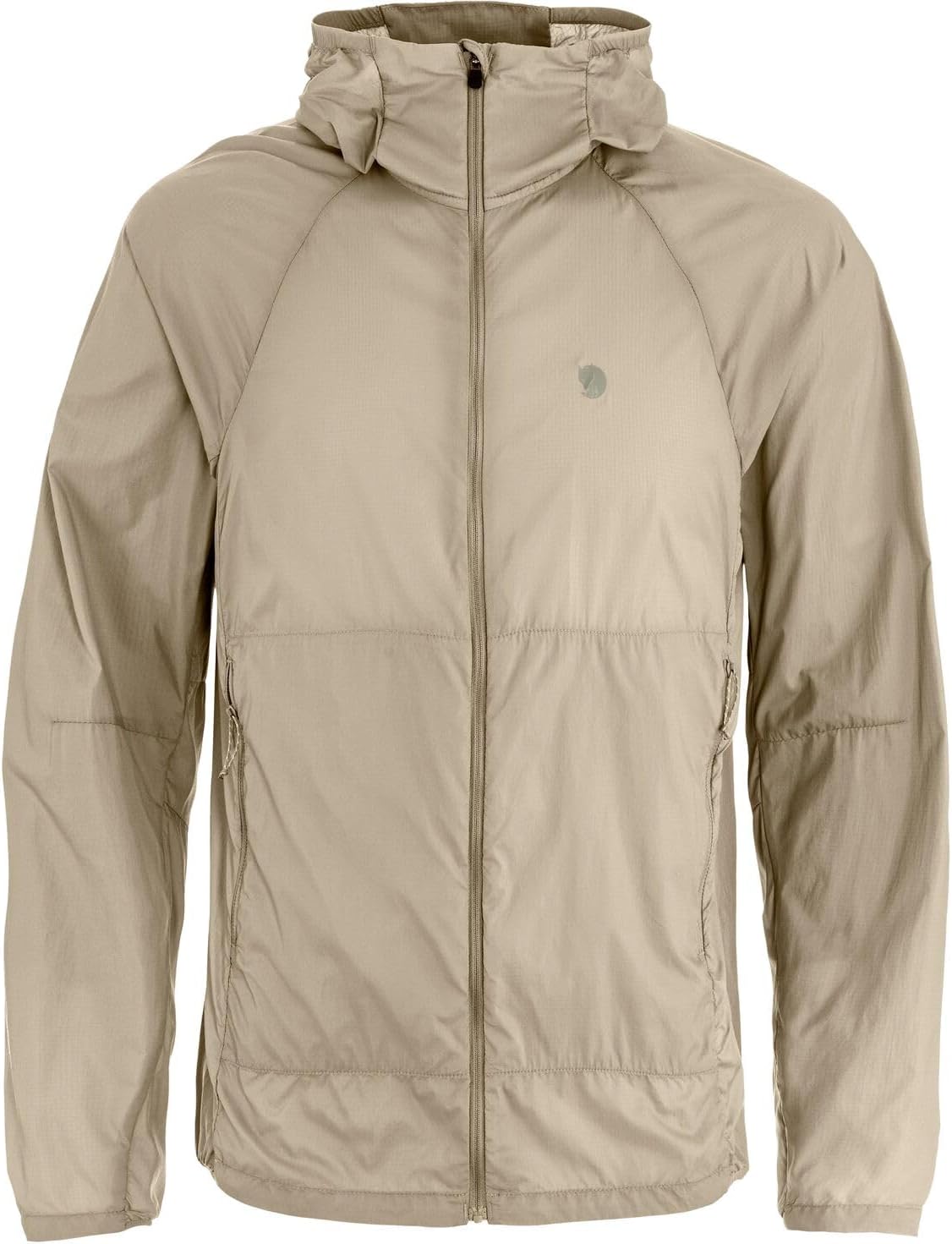 Fjällräven Keb Lätt Wind Jacket M Herren Windjacke Outdoorjacke beige beige