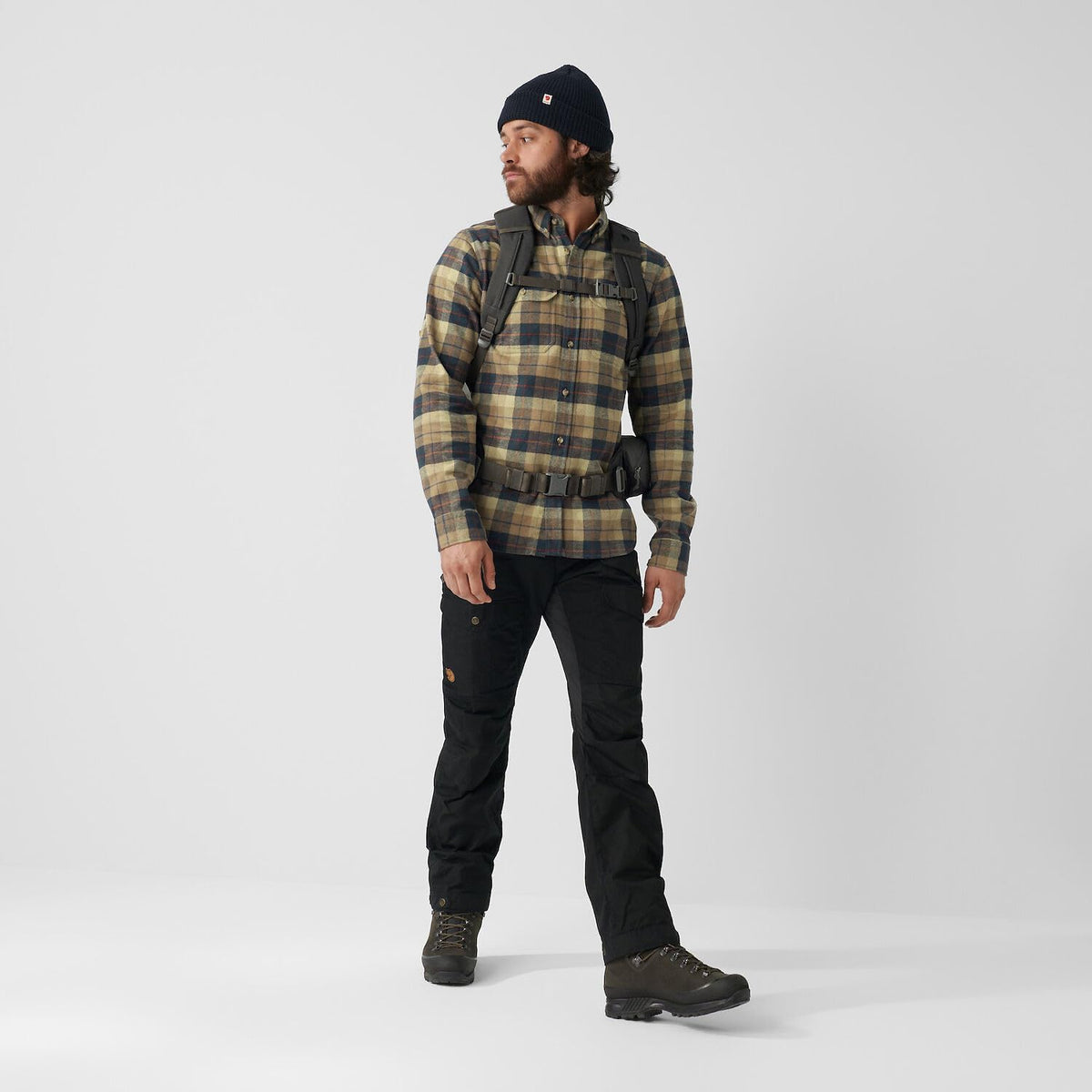 Fjällräven Herren Singi Heavy Flannel Shirt M Langarmhemd