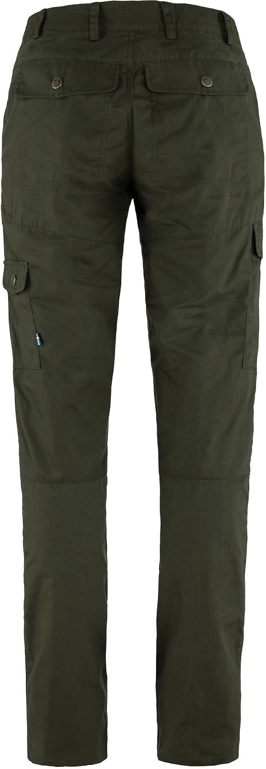 Fjällräven DA Karla Pro Trousers Curved Damen Trekkinghose ungefüttert Wanderhose dark navy NEU blau