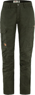 Fjällräven DA Karla Pro Trousers Curved Damen Trekkinghose ungefüttert Wanderhose dark navy NEU blau