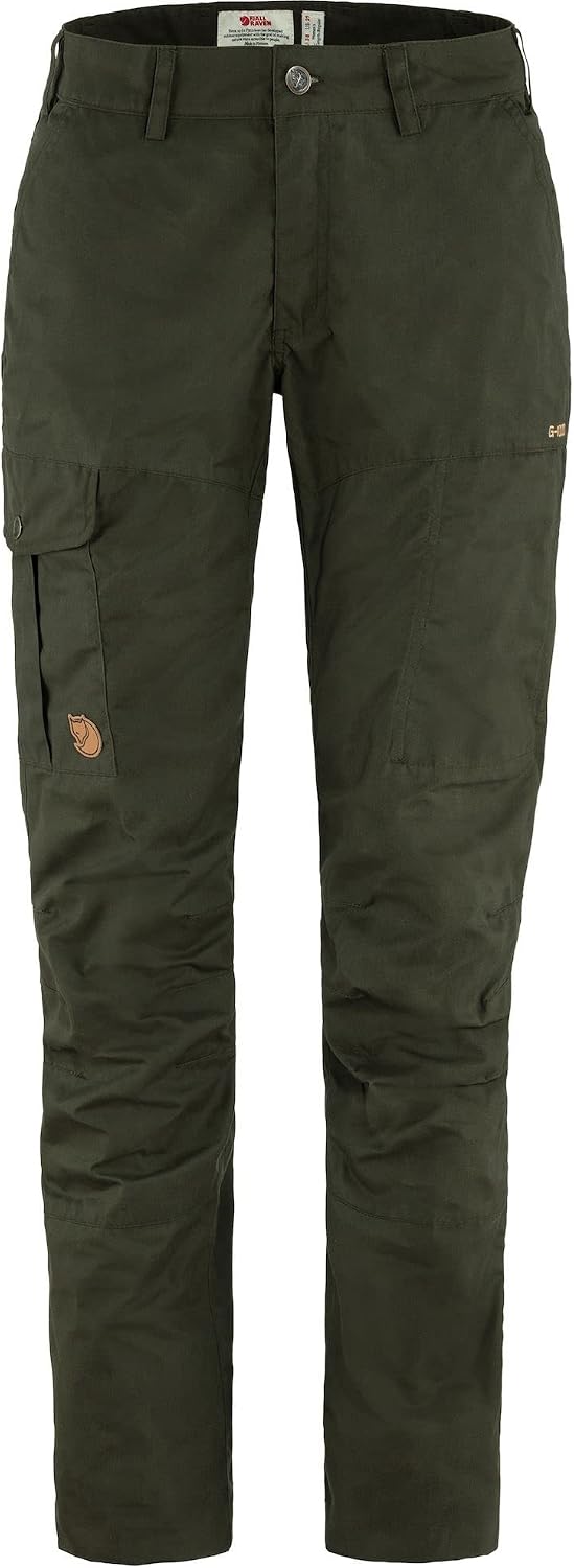 Fjällräven DA Karla Pro Trousers Curved Damen Trekkinghose ungefüttert Wanderhose dark navy NEU blau