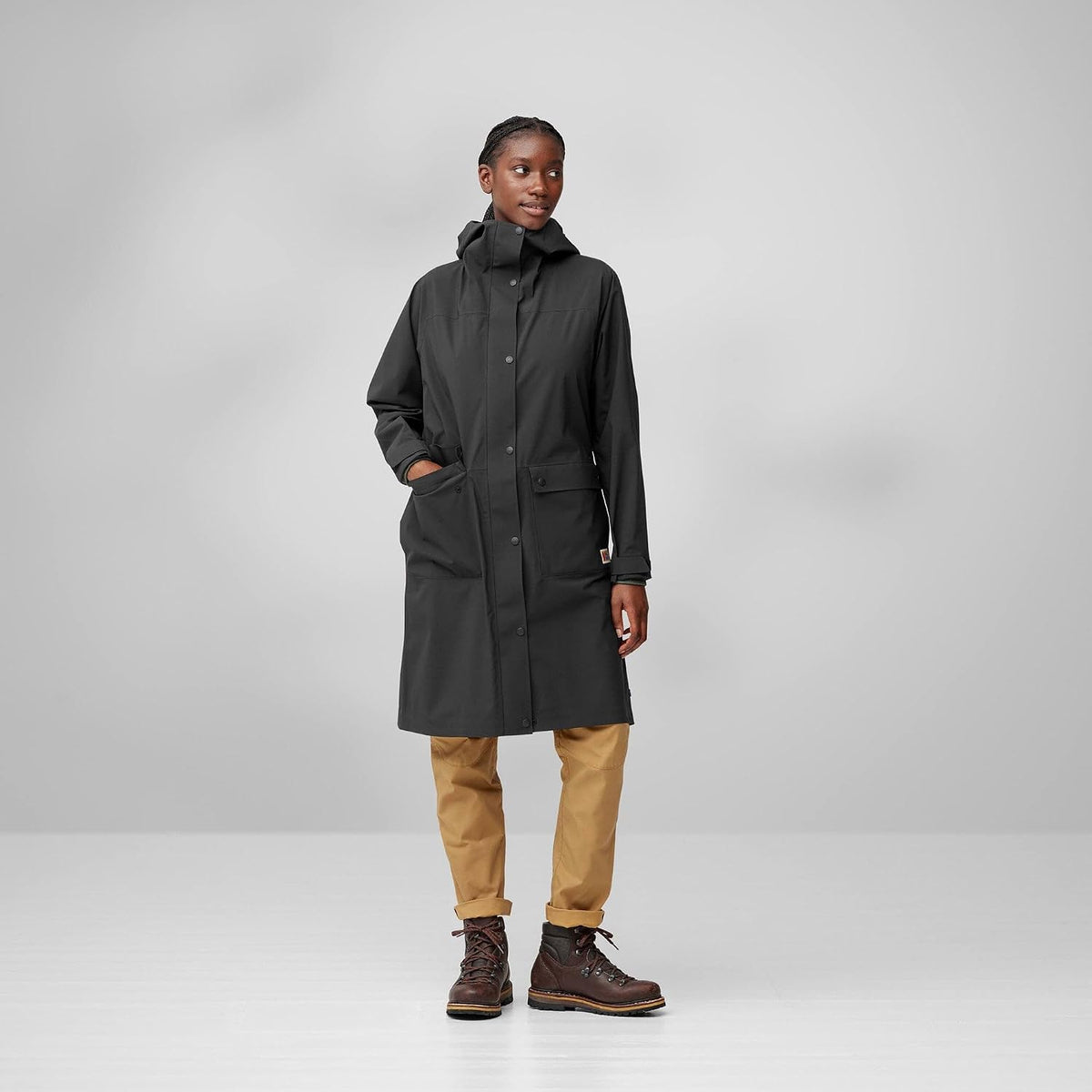 Fjällräven Damen Vardag Rain Parka Jacket (1er Pack)