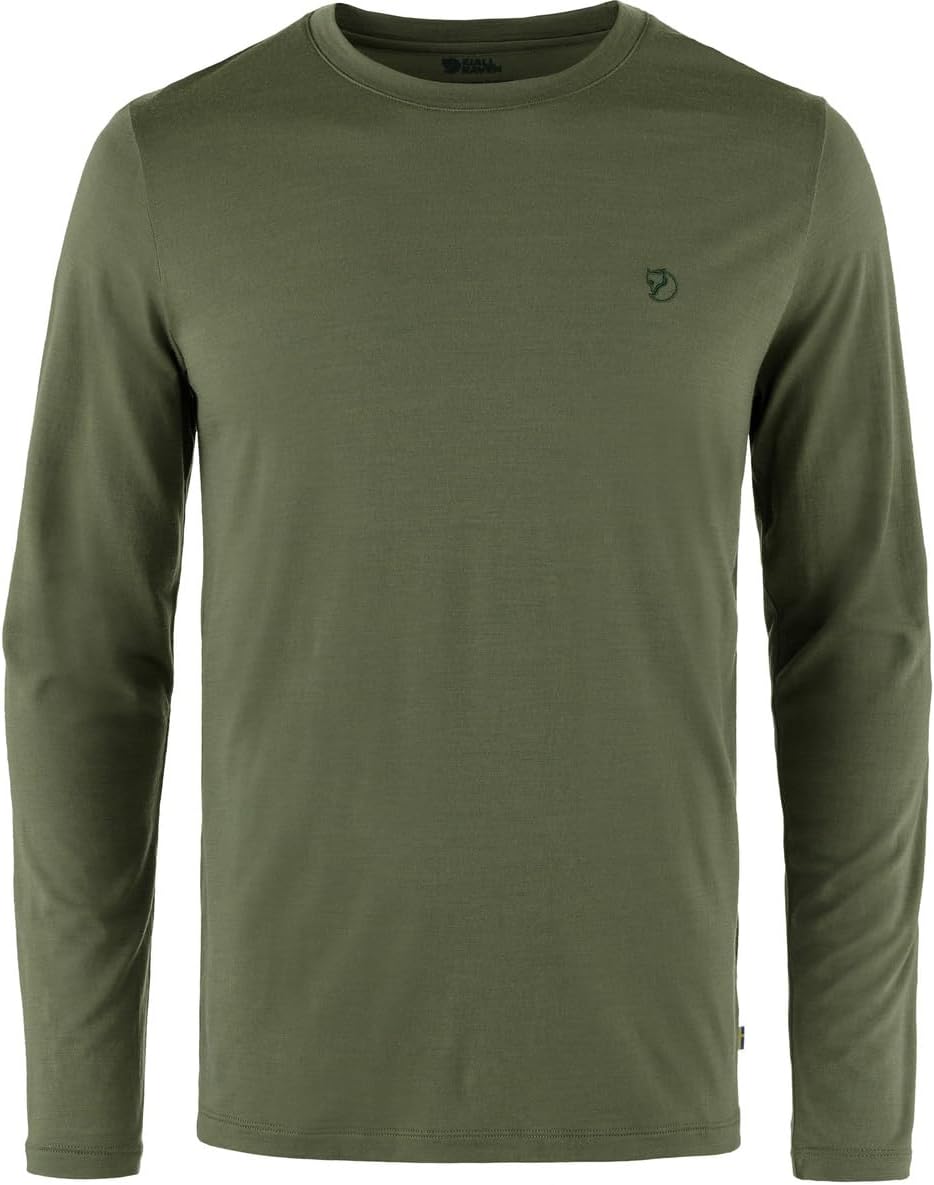 Fjällräven Herren Abisko Wool Ls M T-Shirt