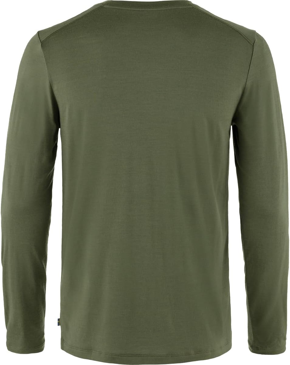 Fjällräven Herren Abisko Wool Ls M T-Shirt