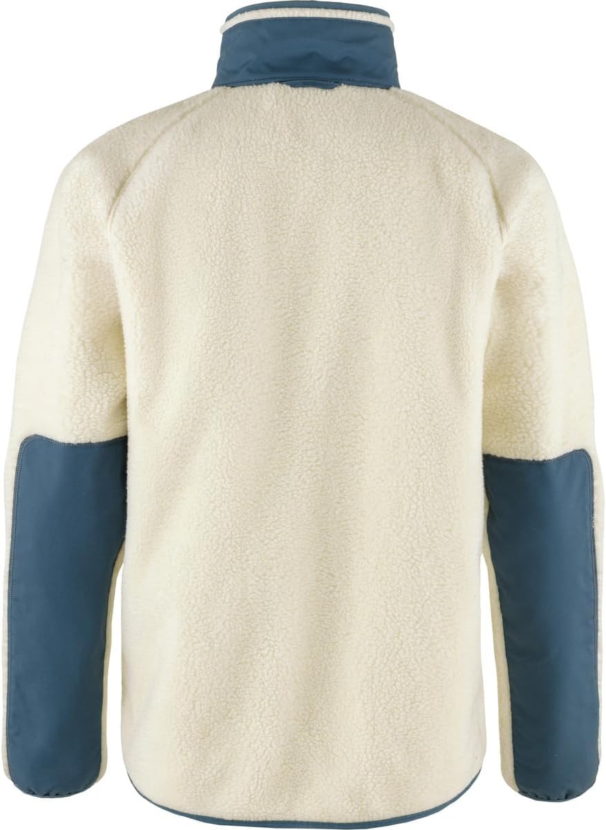 FJÄLLRÄVEN Vardag Men's Fleece Jacket Chestnut-Navy