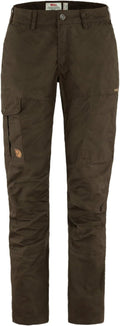 Fjällräven DA Karla Pro Trousers Curved Damen Trekkinghose ungefüttert Wanderhose dark navy NEU blau