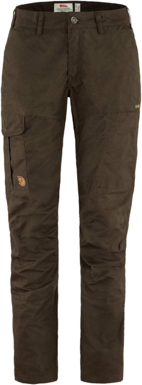Fjällräven DA Karla Pro Trousers Curved Damen Trekkinghose ungefüttert Wanderhose dark navy NEU blau