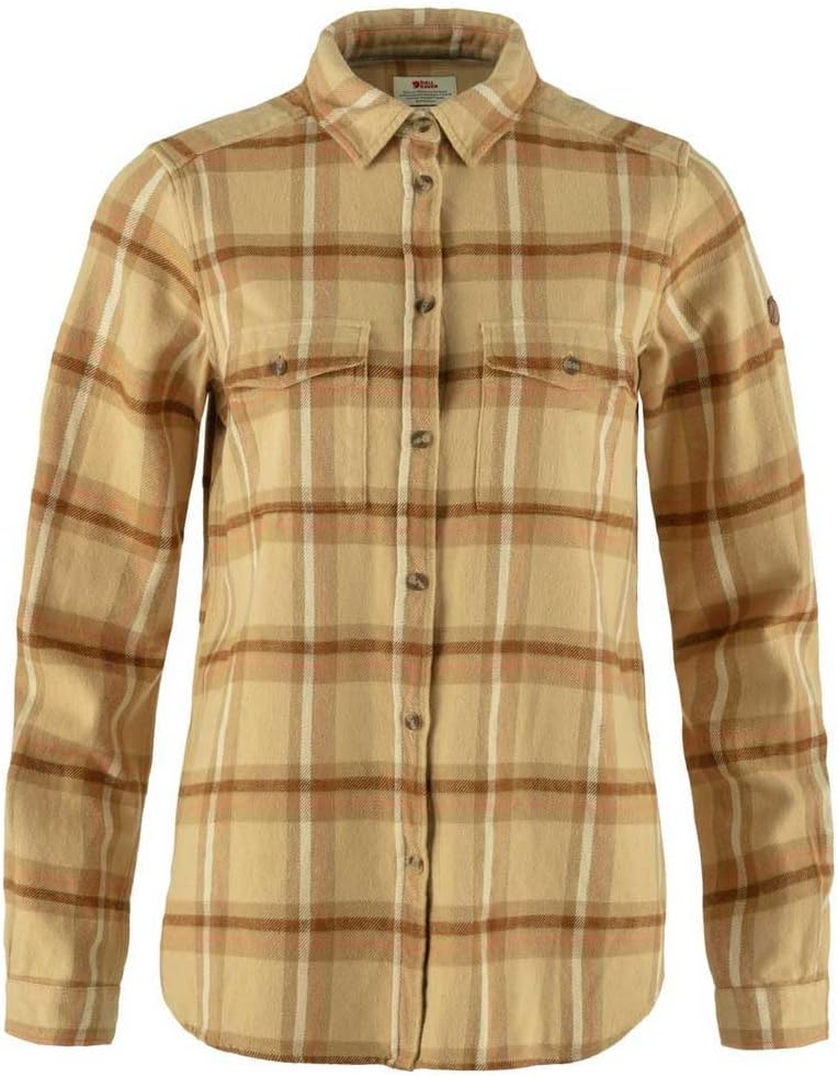 Fjällräven Damen Övik Heavy Flannel Shirt W Hemd (1er Pack)