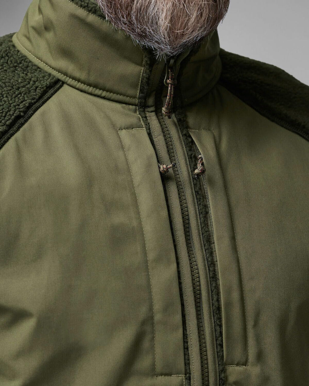 FJÄLLRÄVEN Vardag Men's Fleece Jacket Chestnut-Navy