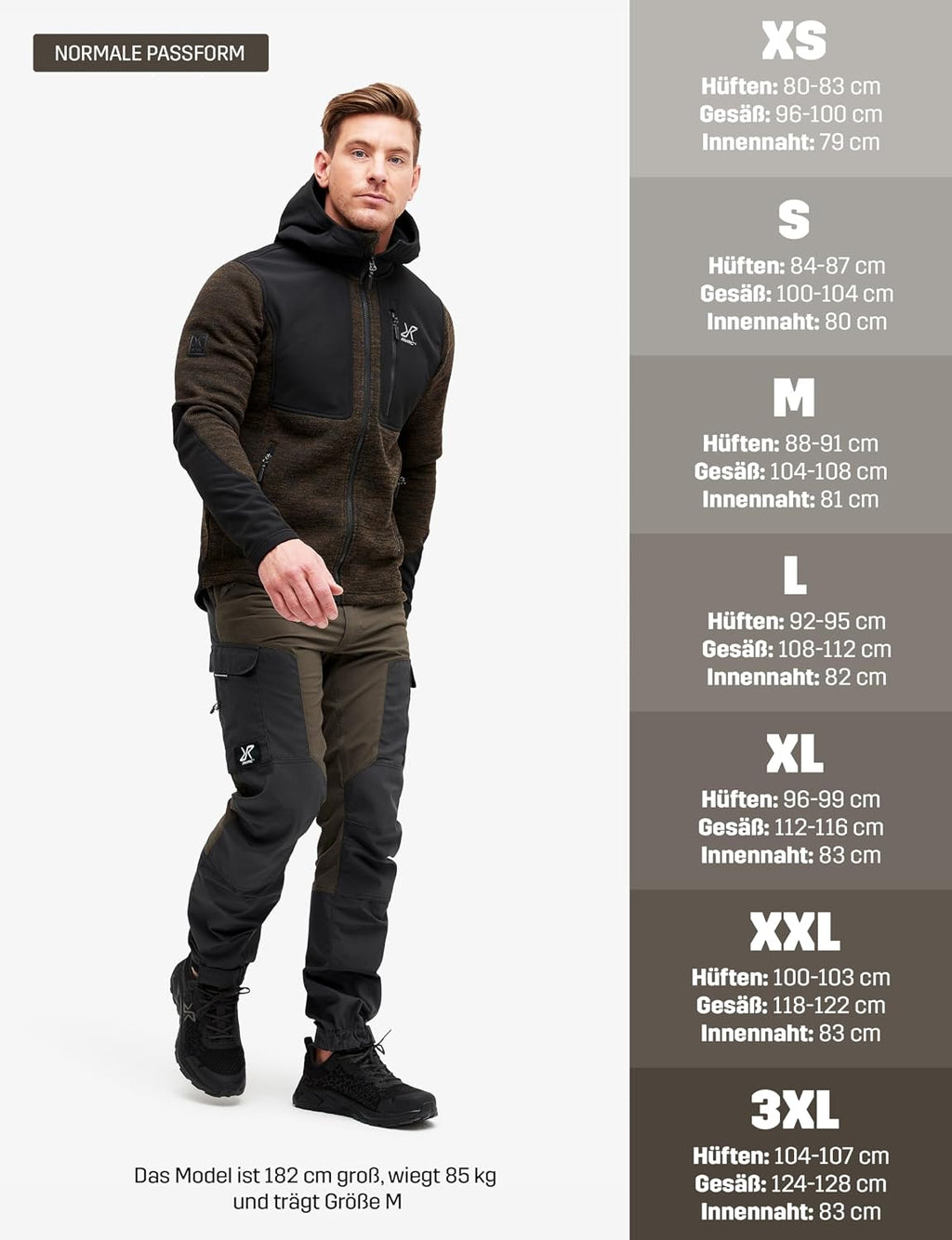 RevolutionRace Men's RVRC GP Trousers, for Hiking and Many Outdoor Activities