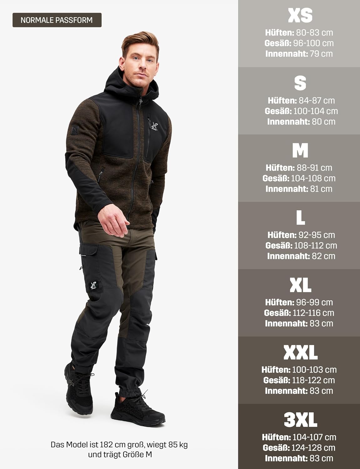 RevolutionRace Men's RVRC GP Trousers, for Hiking and Many Outdoor Activities