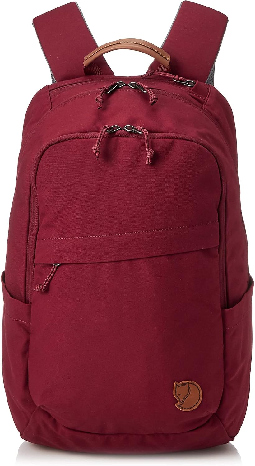 Fjällräven, Räven 20, Rucksack, Bordeaux Rot, 20L, Unisex-Erwachsener, 20 Lang