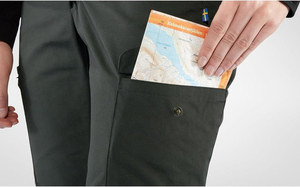 Fjällräven Damen Hose Kaipak Trousers Curved W