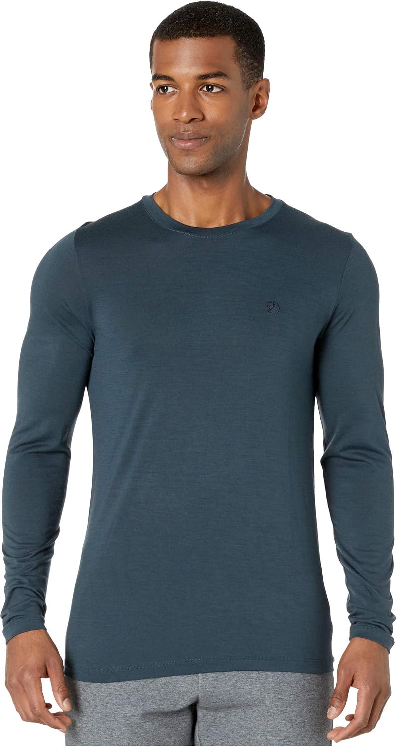 Fjällräven Herren Abisko Wool Ls M T-Shirt