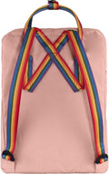 Fjällräven Rucksack Freizeitrucksack Kånken Kånken Rainbow 16L Chalk Rose - Rainbow altrosa