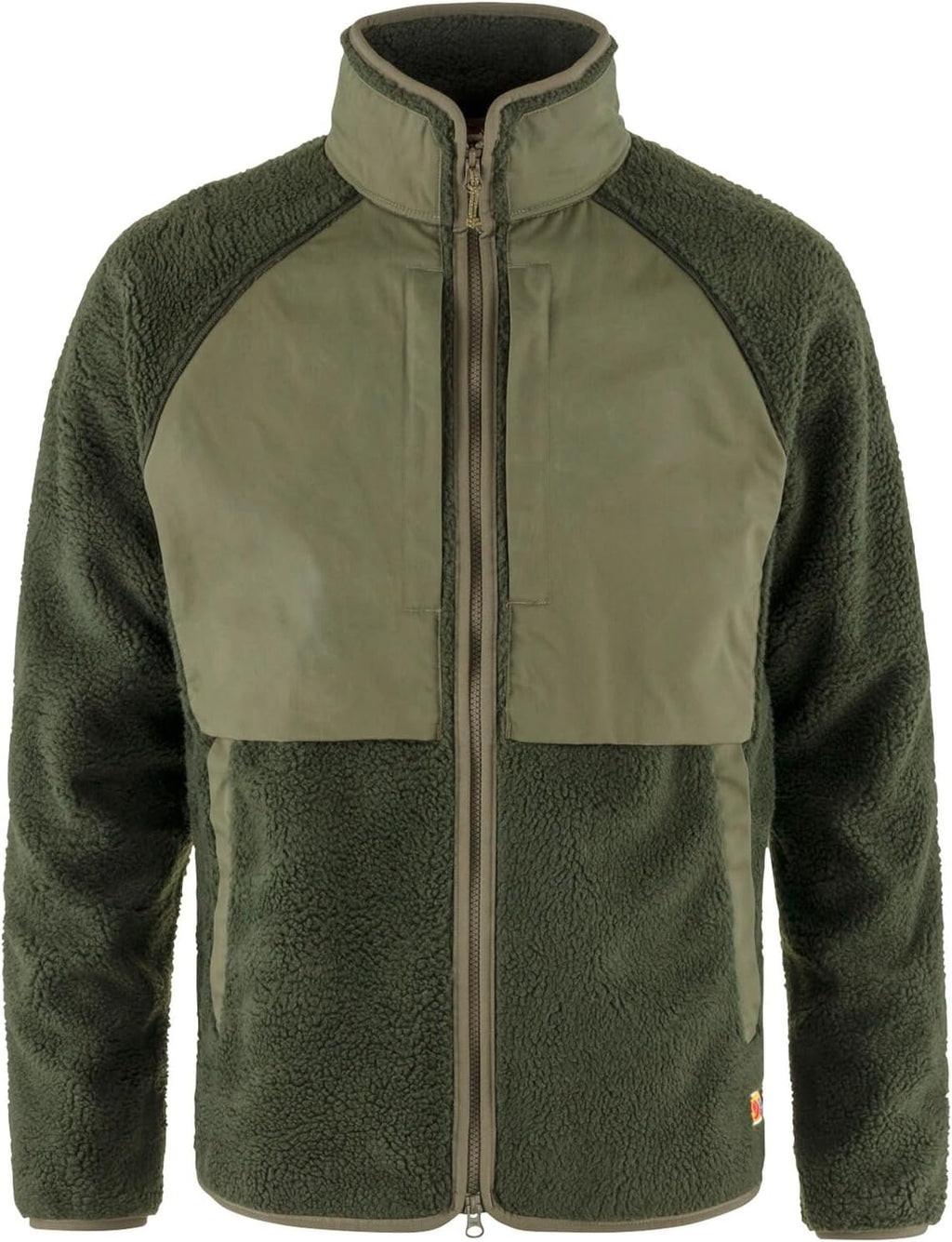 FJÄLLRÄVEN Vardag Men's Fleece Jacket Chestnut-Navy