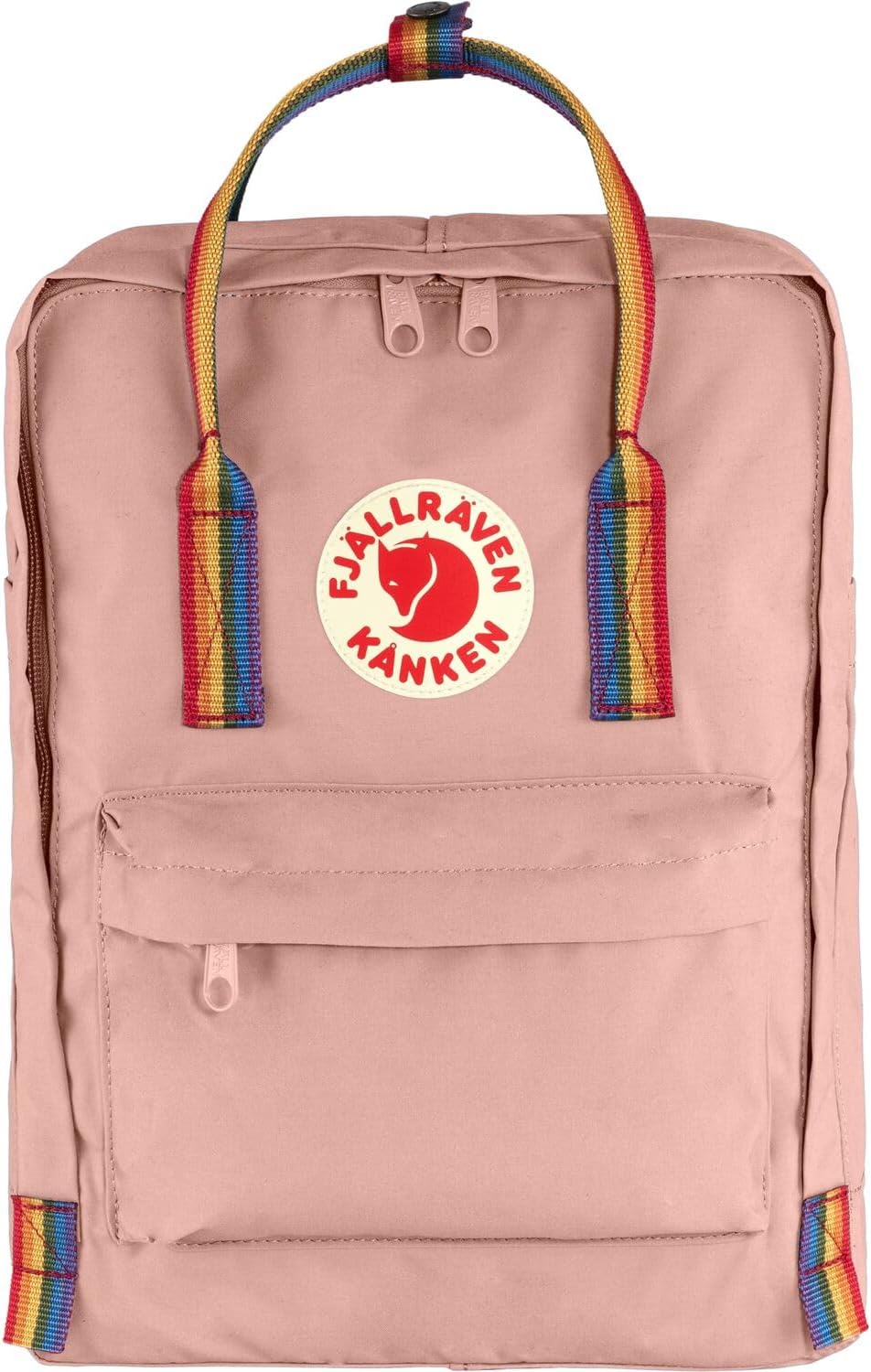 Fjällräven Rucksack Freizeitrucksack Kånken Kånken Rainbow 16L Chalk Rose - Rainbow altrosa