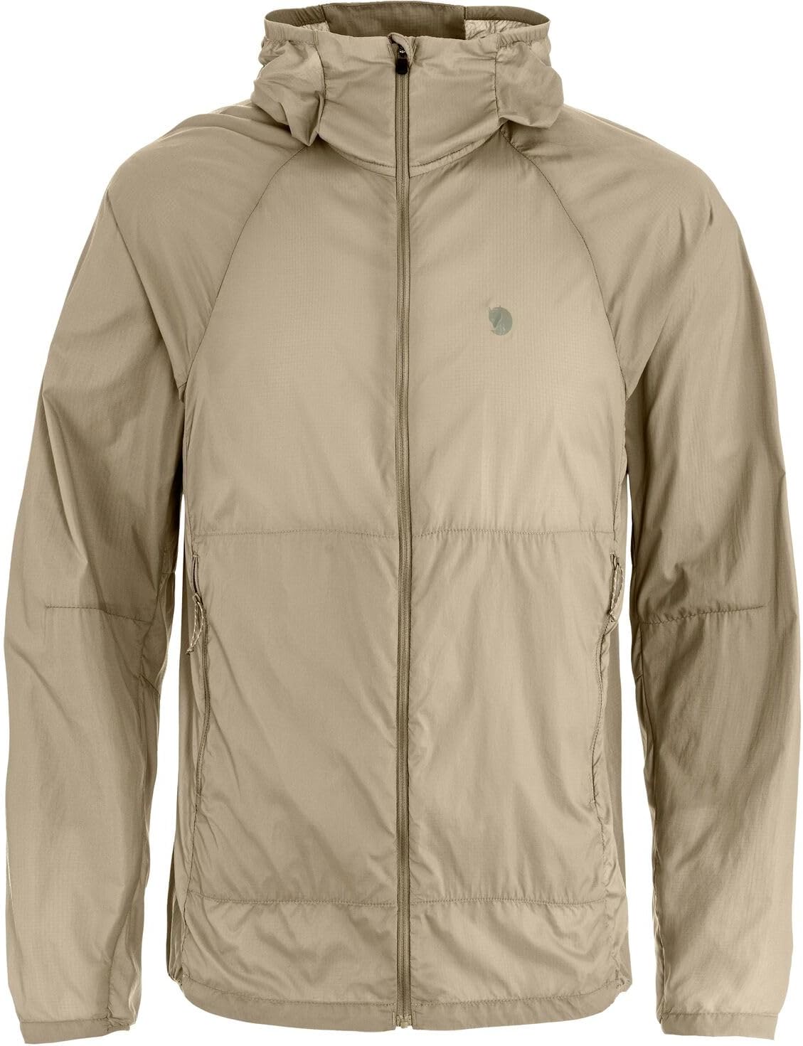 Fjällräven Keb Lätt Wind Jacket M Herren Windjacke Outdoorjacke beige beige