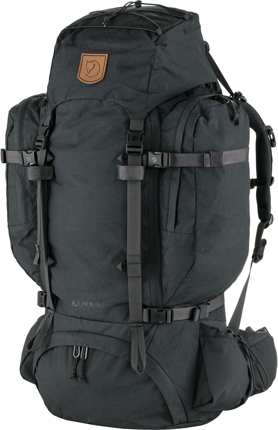 Fjällräven Unisex Kajka 75 S/M Rucksack, Coal Black, One Size