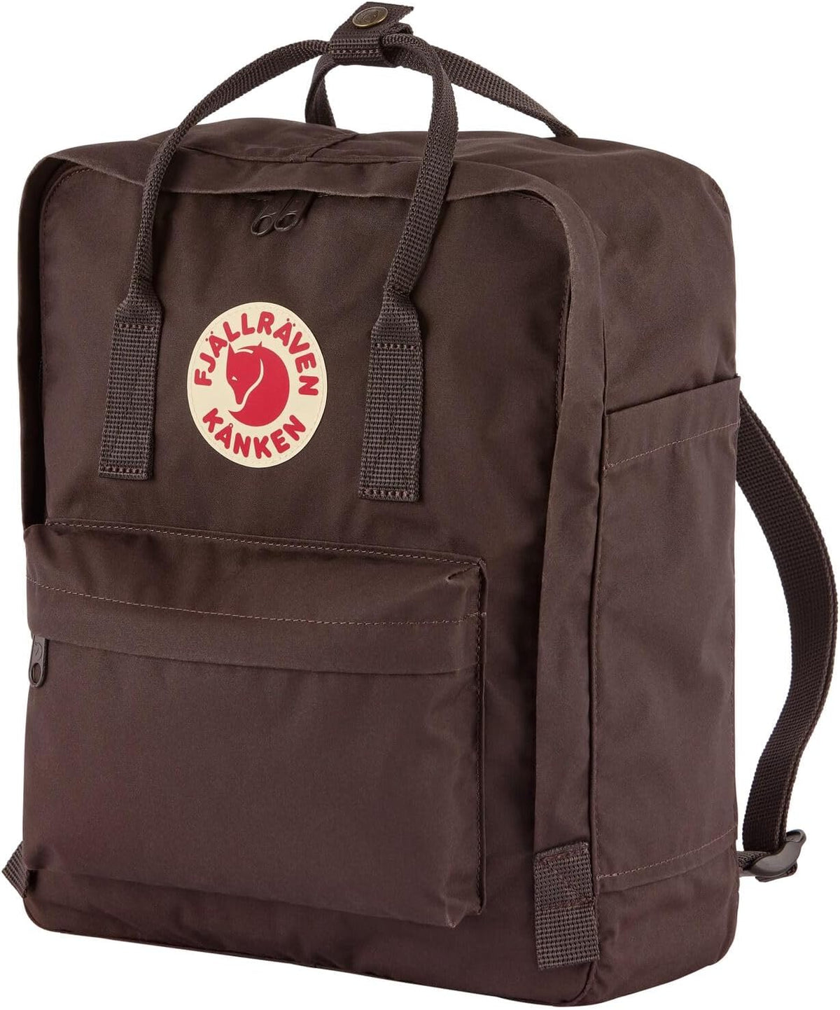 Fjällräven Rucksack Freizeitrucksack Kånken Kånken Original 16L Black Oak dunkelbraun