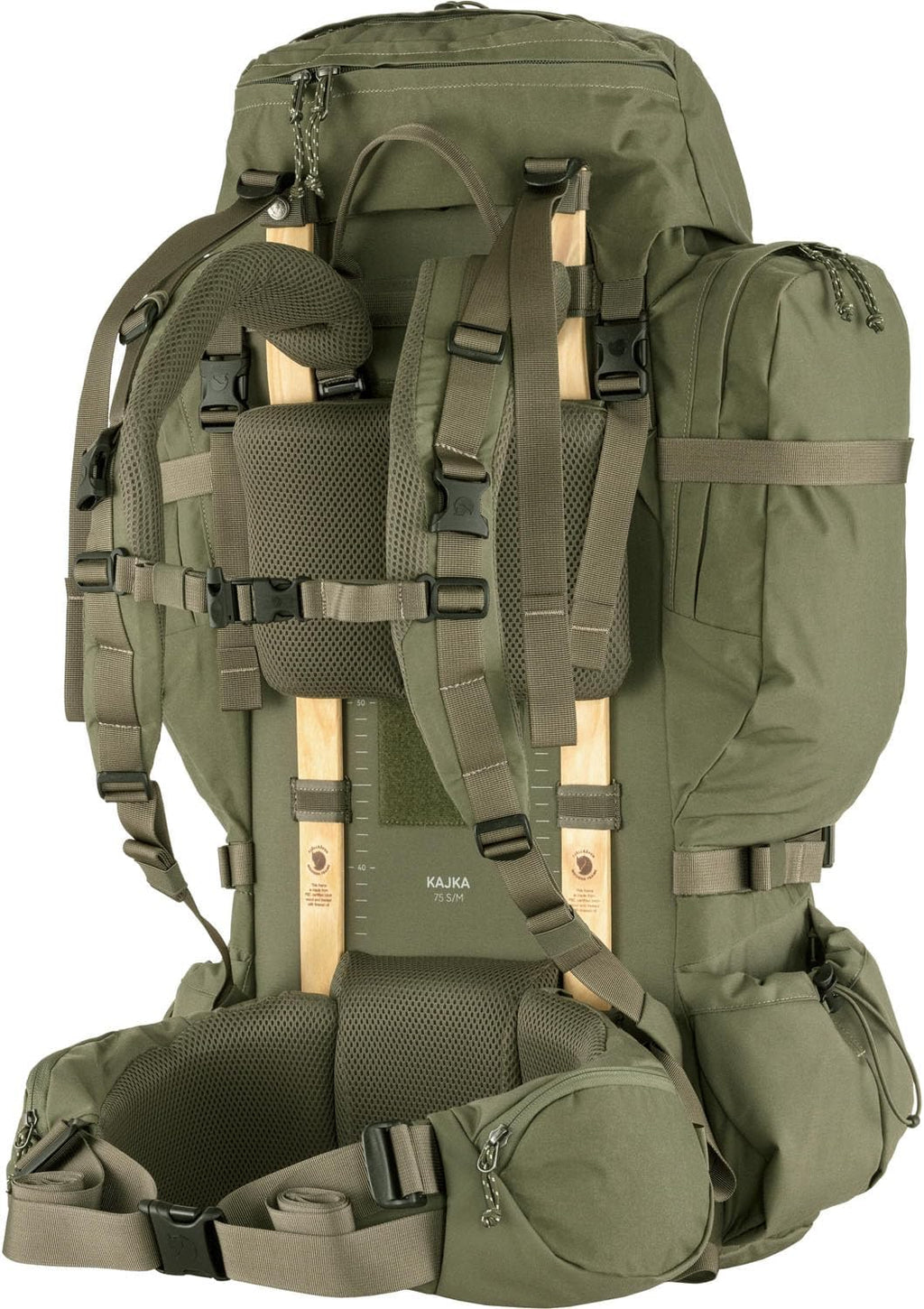 Fjällräven Rucksack Trekkingrucksack Singi Kajka 75 S/M Backpack Green grün