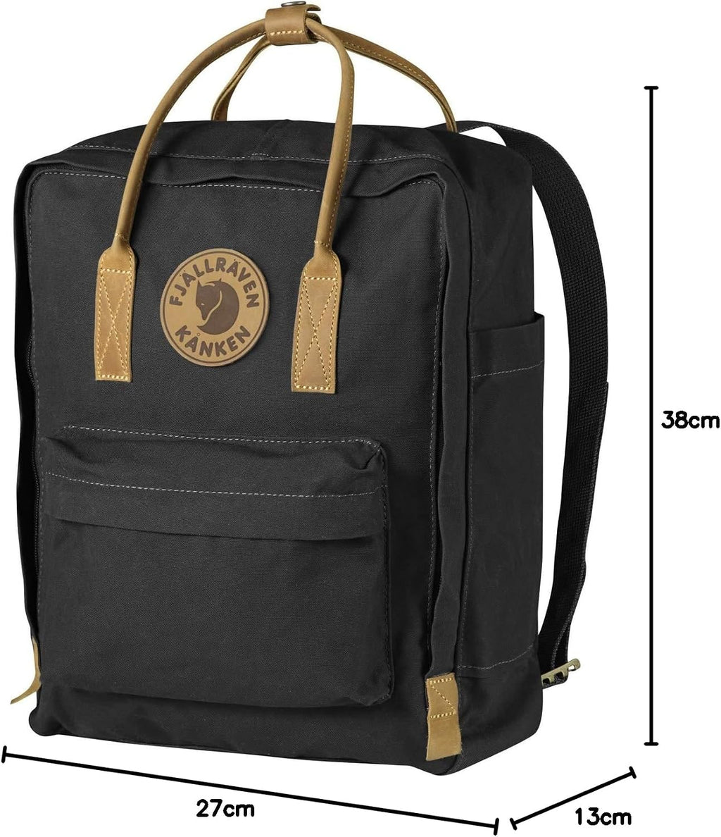 Fjällräven Rucksack Freizeitrucksack Kånken No. 2 16L Black schwarz