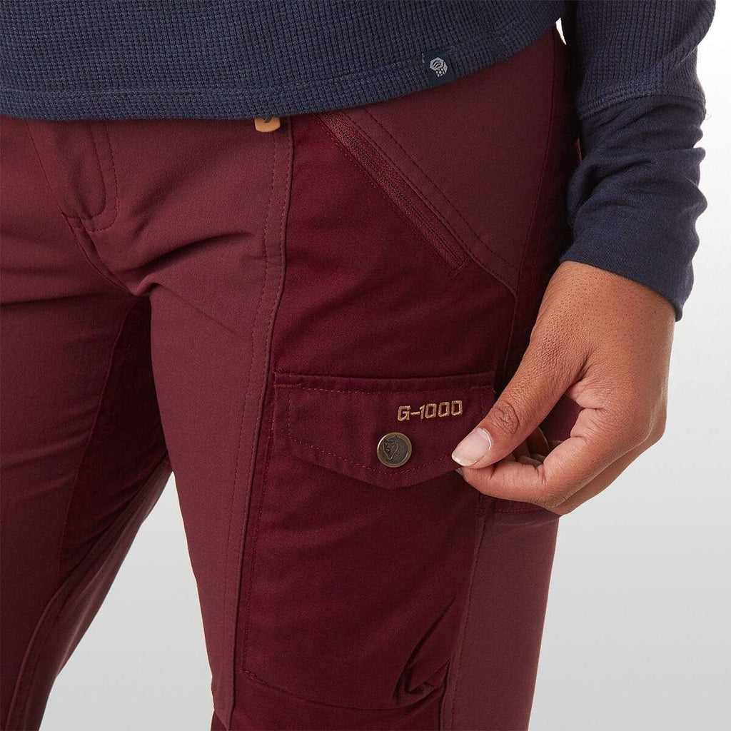 Fjällräven Damen Nikka Curved Hose Wanderhose Trekkinghose