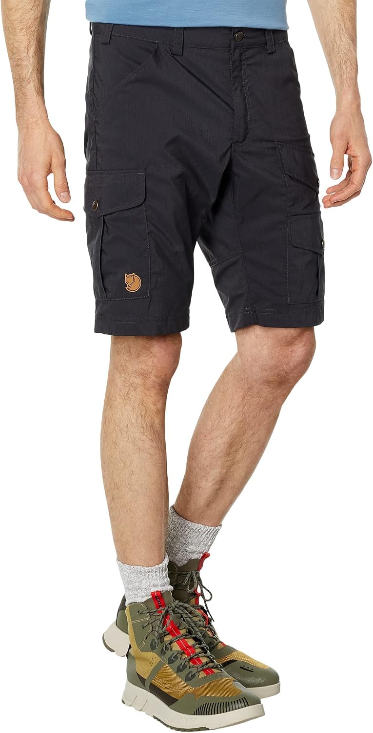 Fjällräven Vidda Pro Lite Shorts M Herren Wandershorts Freizeitshorts Dark Grey grau