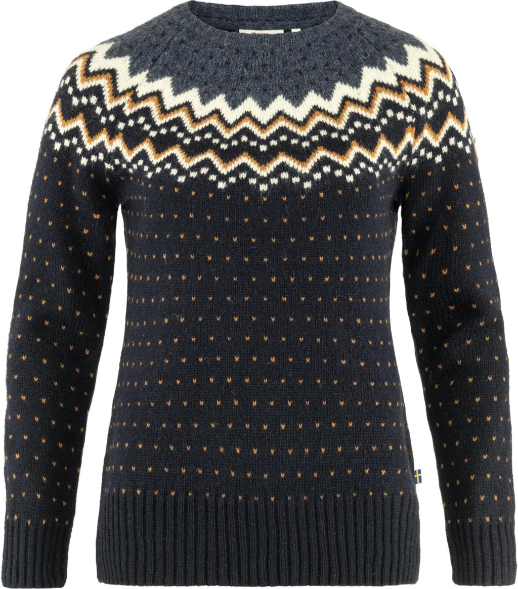 Fjällräven Ladies Övik Knitted Jumper – Grey, Standard Size