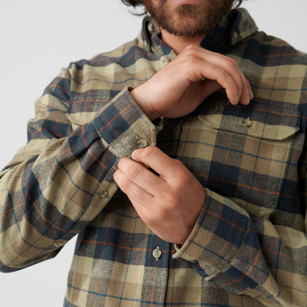 Fjällräven Herren Singi Heavy Flannel Shirt M Langarmhemd