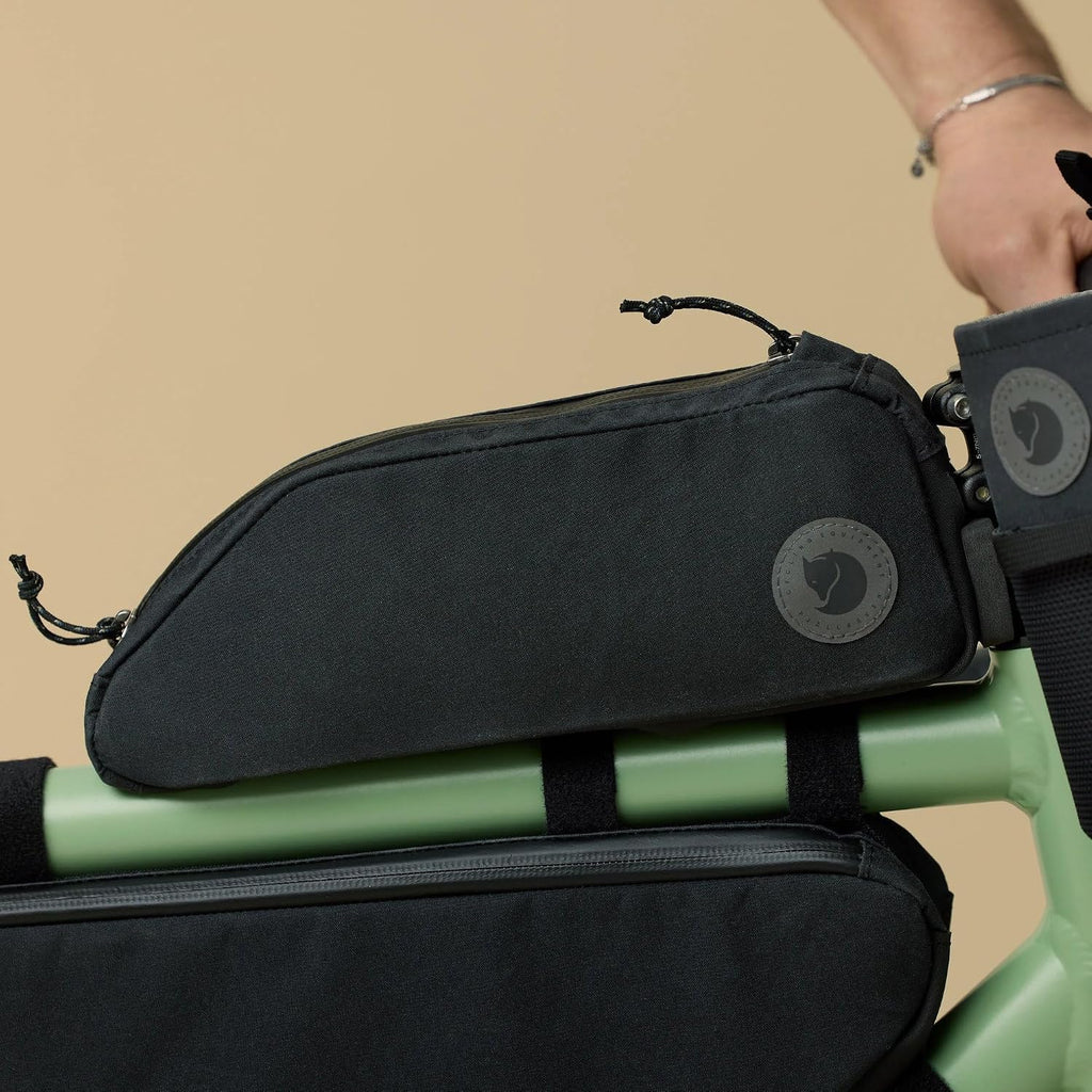 Fjällräven Unisex Hoja Top Tube Bag, Black, One Size