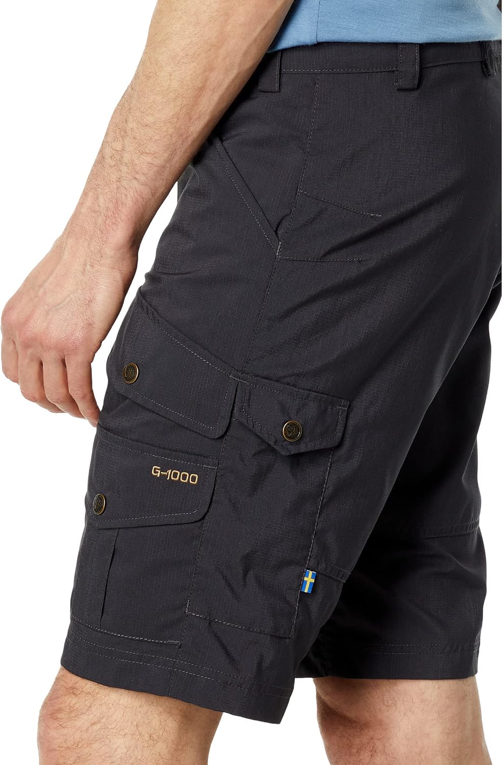 Fjällräven Vidda Pro Lite Shorts M Herren Wandershorts Freizeitshorts Dark Grey grau