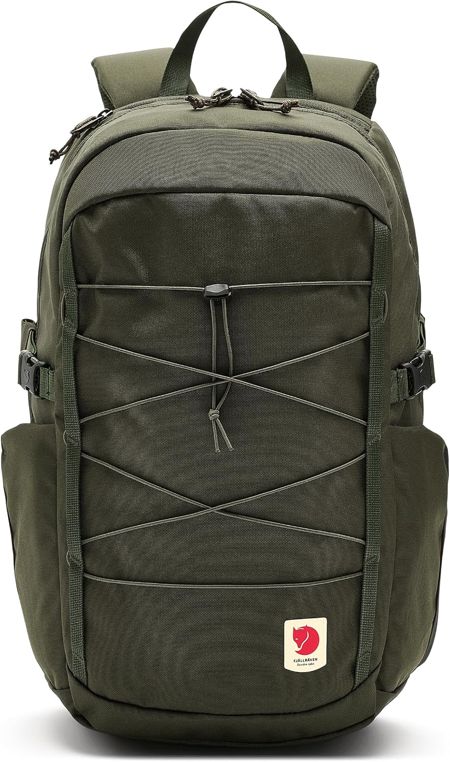 Fjällräven Rucksack Freizeitrucksack mit Laptopfach Skule 24 Backpack Deep Forest dunkelgrün