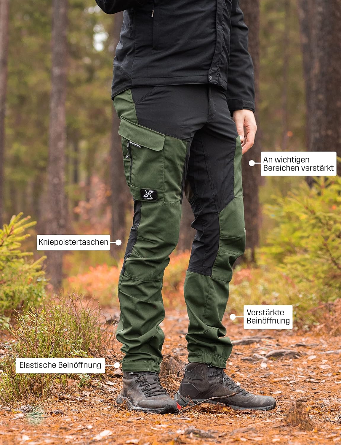 RevolutionRace Men's RVRC GP Trousers, for Hiking and Many Outdoor Activities